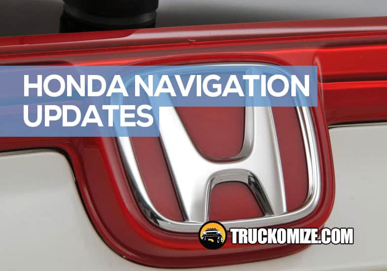 honda navigation system updates