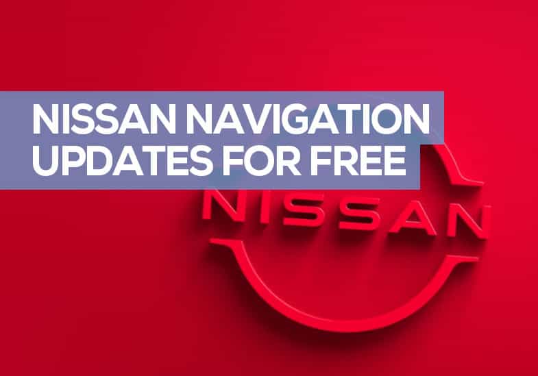 get Nissan navigation updates free
